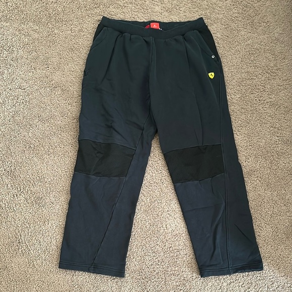 Puma Black Ferrari Track Pants Size XL - Picture 2 of 7
